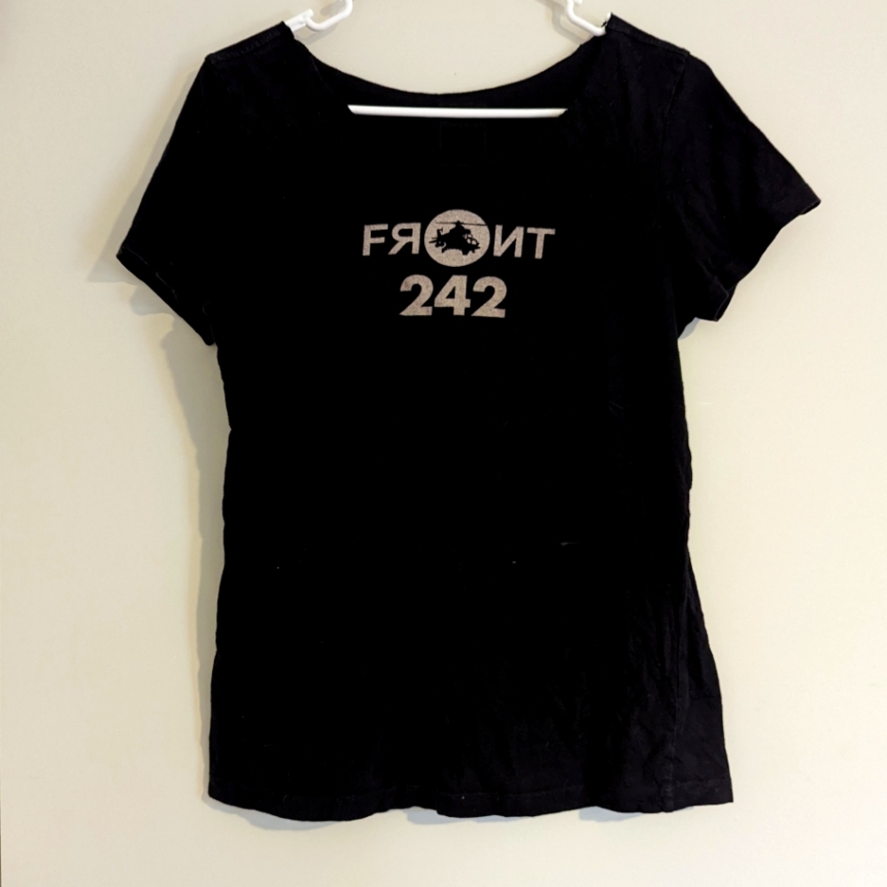 Wax Trax Tee, Front 242 - women's tee